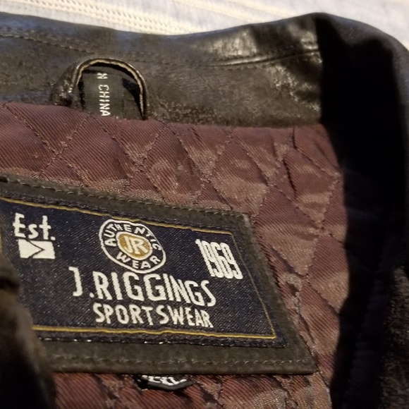 j riggings leather jacket